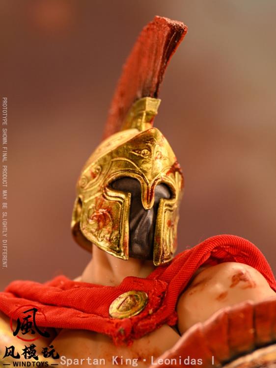 Eternal Warlords Spartan King Leonidas I (Bloodstained Ver.) 1/12 Scale Action Figure Gallery Image 10