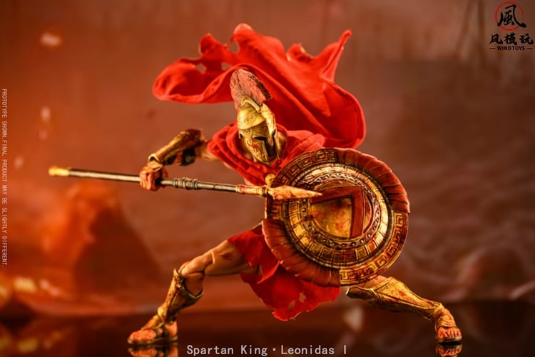 Eternal Warlords Spartan King Leonidas I (Bloodstained Ver.) 1/12 Scale Action Figure Gallery Image 5