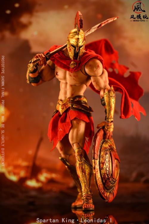 Eternal Warlords Spartan King Leonidas I (Bloodstained Ver.) 1/12 Scale Action Figure Gallery Image 3