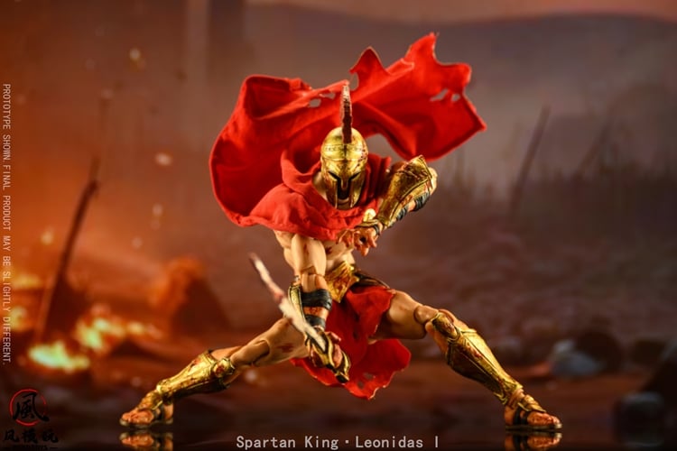 Eternal Warlords Spartan King Leonidas I (Bloodstained Ver.) 1/12 Scale Action Figure Gallery Image 4