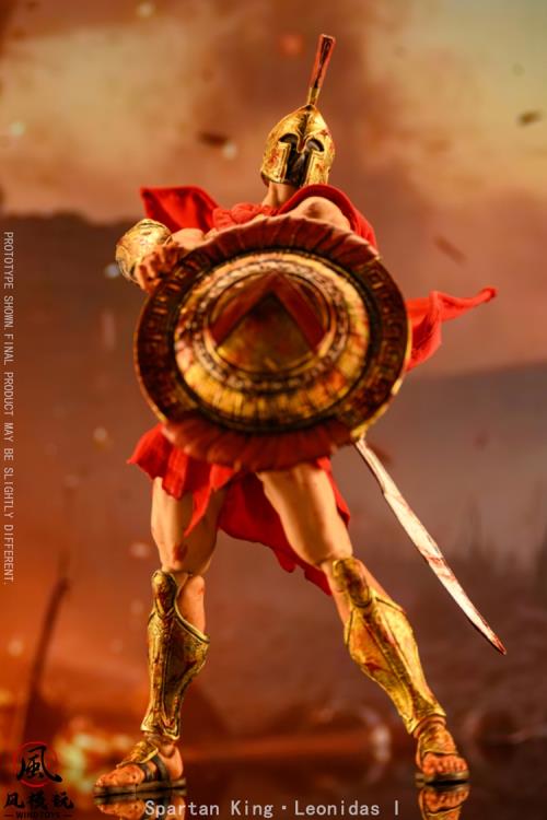 Eternal Warlords Spartan King Leonidas I (Bloodstained Ver.) 1/12 Scale Action Figure Gallery Image 8