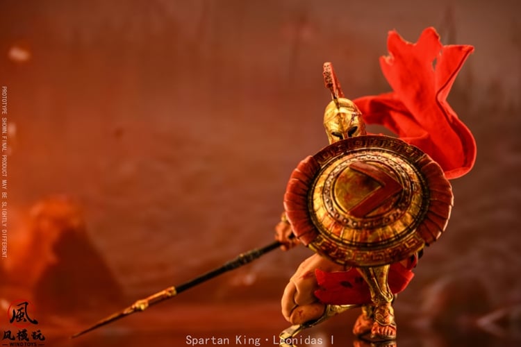Eternal Warlords Spartan King Leonidas I (Bloodstained Ver.) 1/12 Scale Action Figure Gallery Image 6