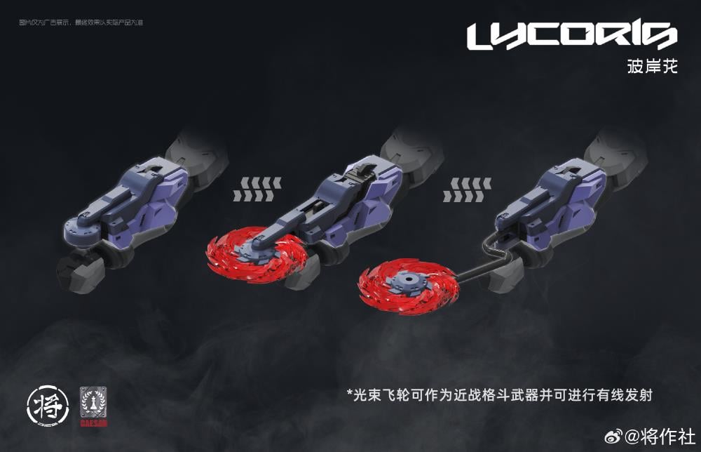 Lycoris 1/100 Scale Model Kit