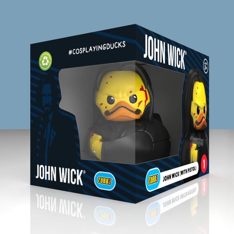 John Wick TUBBZ John Wick (Pistol Ver.) Cosplaying Duck (Boxed Edition) Gallery Image 5