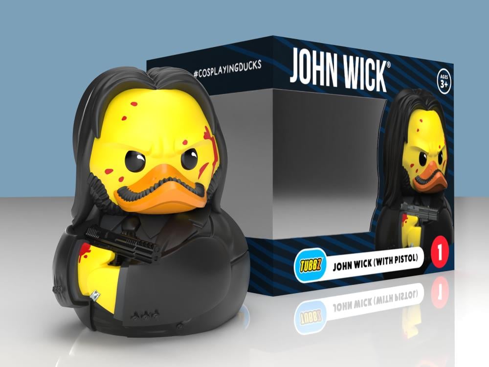 John Wick TUBBZ John Wick (Pistol Ver.) Cosplaying Duck (Boxed Edition) Gallery Image 4