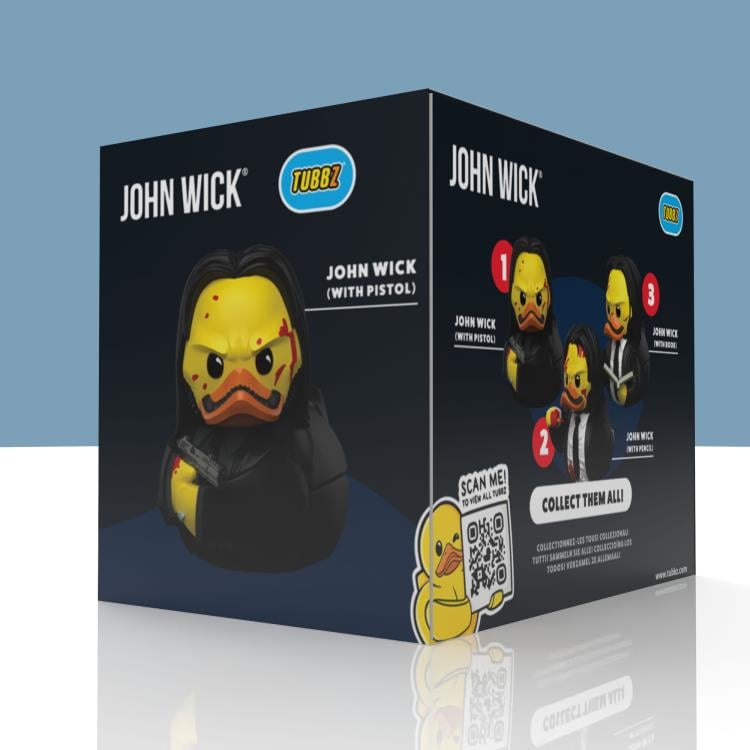 John Wick TUBBZ John Wick (Pistol Ver.) Cosplaying Duck (Boxed Edition) Gallery Image 6