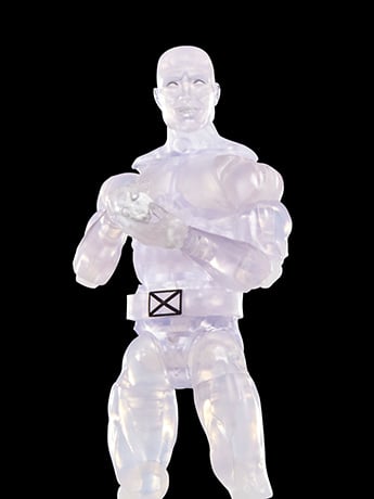 Marvel Legends Series Secret Wars Ice Man X-Men Retro Figurine 6 Pouces Avec Lentille Bouclier Hasbro G0592