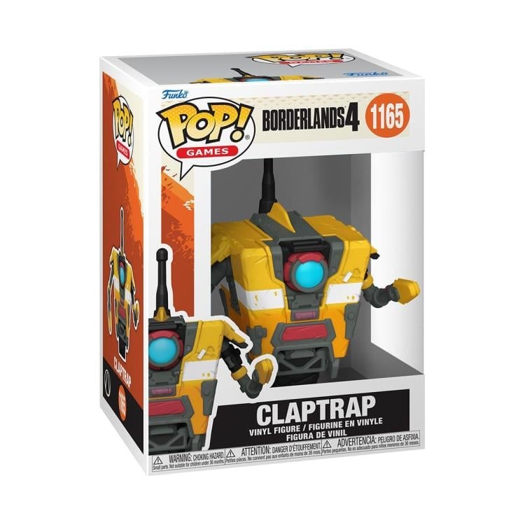 Borderlands 4 Pop! Games #1165 Claptrap Gallery Image 4