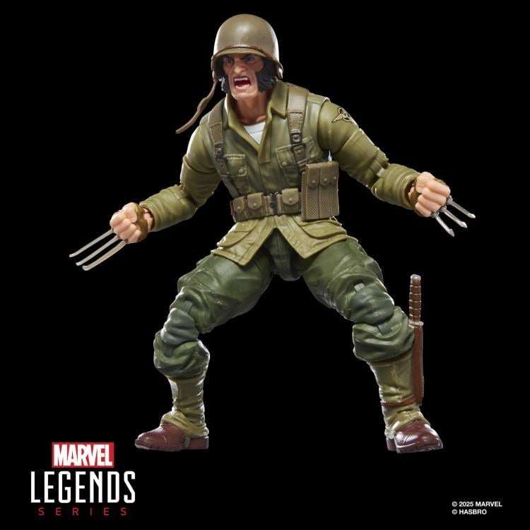 X-Men Marvel Legends Wolverine (WWII Logan) Action Figure (Executioner BAF) Gallery Image 5