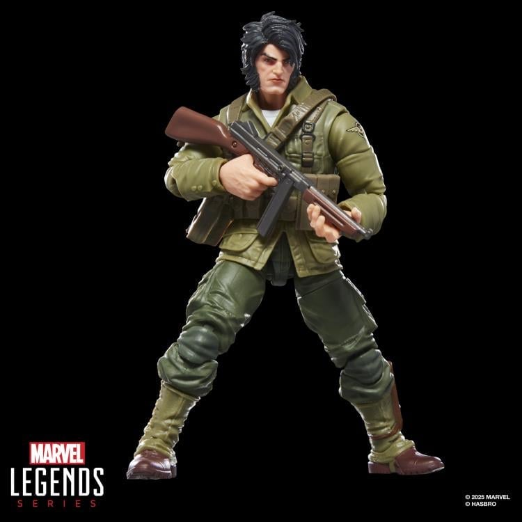 X-Men Marvel Legends Wolverine (WWII Logan) Action Figure (Executioner BAF) Gallery Image 3