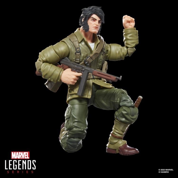 X-Men Marvel Legends Wolverine (WWII Logan) Action Figure (Executioner BAF) Gallery Image 8