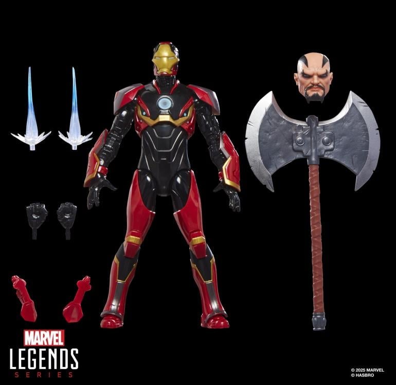 Iron Man Marvel Legends Iron Man (Mark 72) Action Figure (Executioner BAF) Gallery Image 9