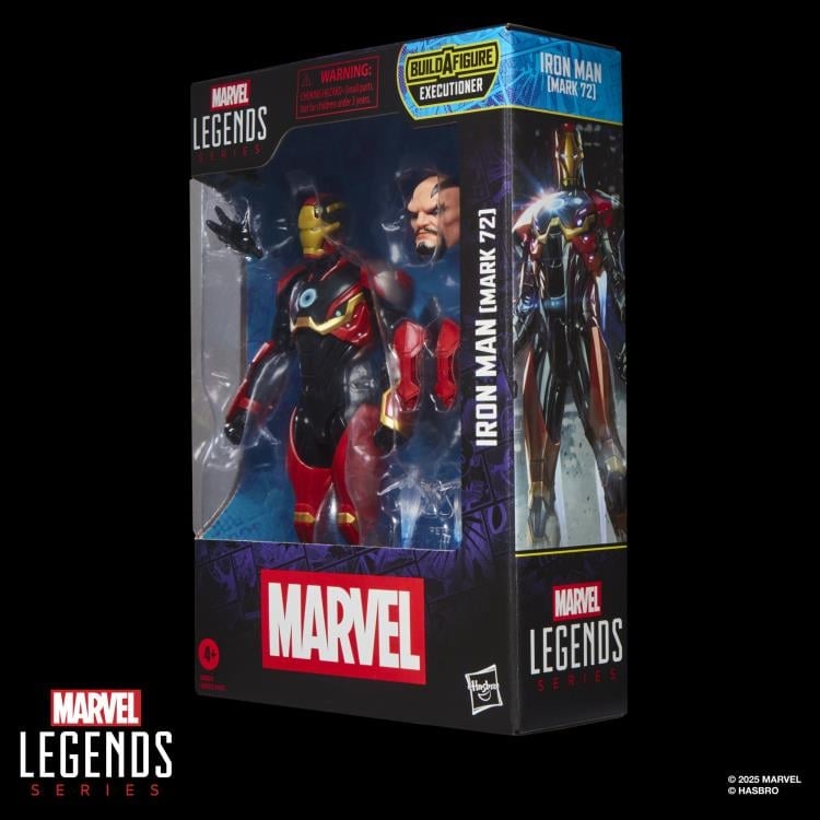 Iron Man Marvel Legends Iron Man (Mark 72) Action Figure (Executioner BAF) Gallery Image 11