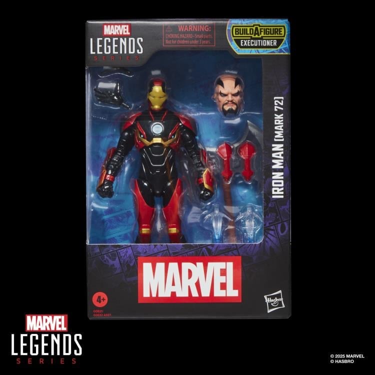 Iron Man Marvel Legends Iron Man (Mark 72) Action Figure (Executioner BAF) Gallery Image 10