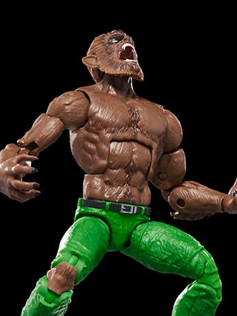 Werewolf By Night Marvel Legends Werewolf By Night Action Figure (Executioner BAF) Gallery Image 2