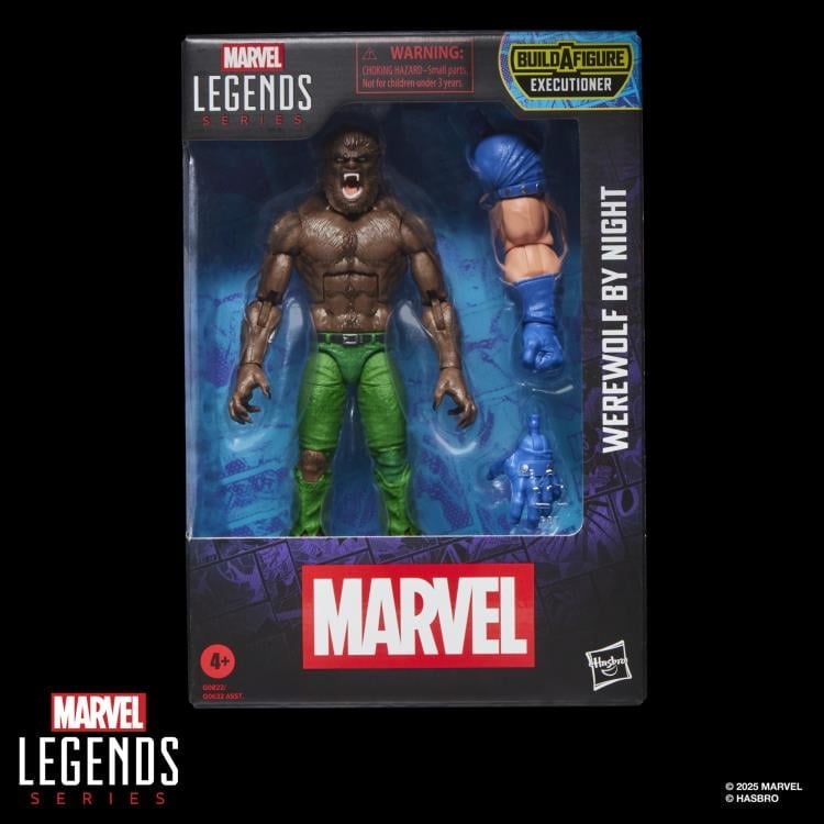 Werewolf By Night Marvel Legends Werewolf By Night Action Figure (Executioner BAF) Gallery Image 11