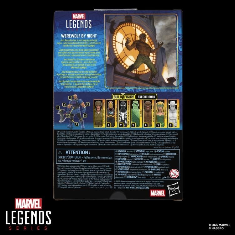Werewolf By Night Marvel Legends Werewolf By Night Action Figure (Executioner BAF) Gallery Image 13