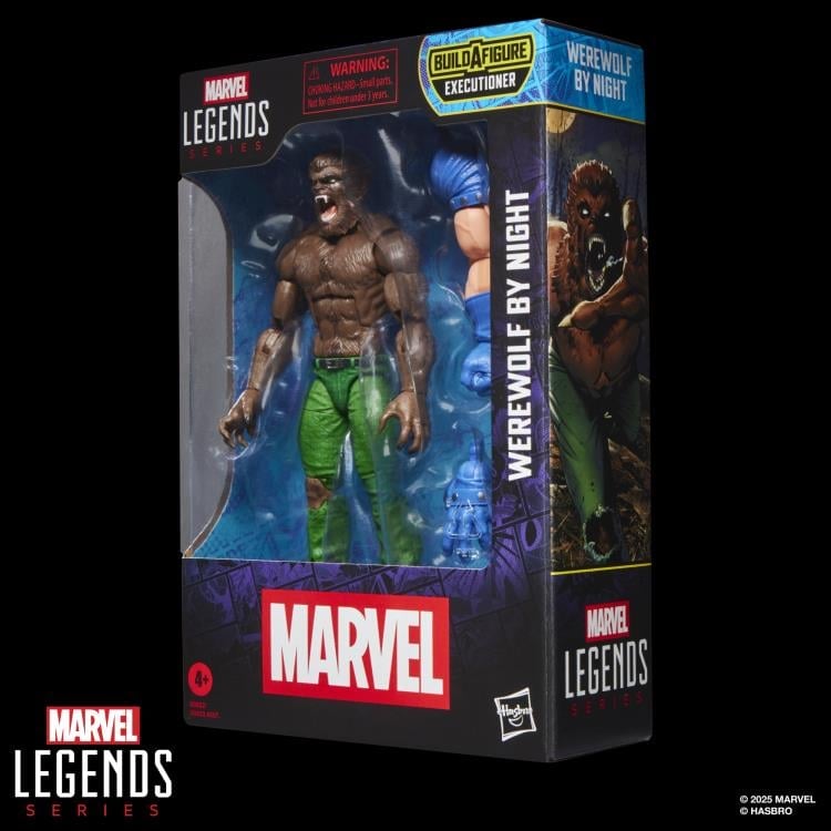 Werewolf By Night Marvel Legends Werewolf By Night Action Figure (Executioner BAF) Gallery Image 12