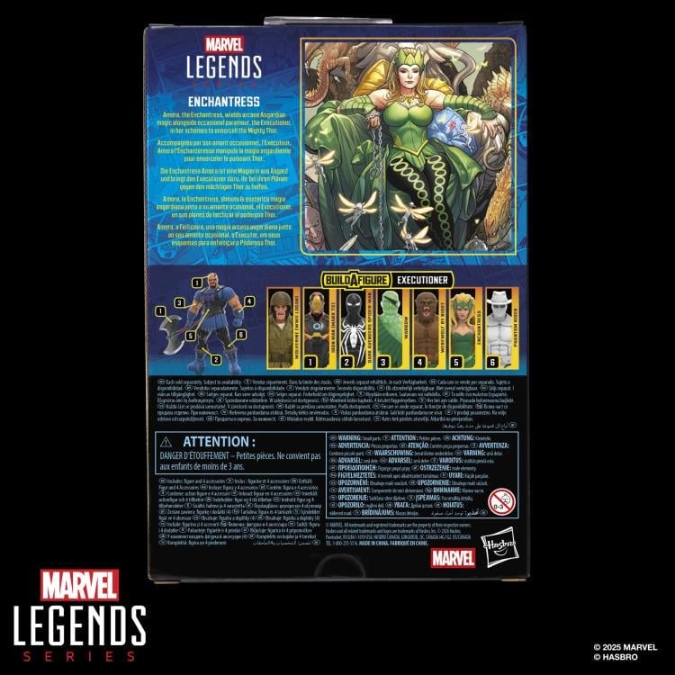 Thor Marvel Legends Enchantress Action Figure (Executioner BAF) Gallery Image 11