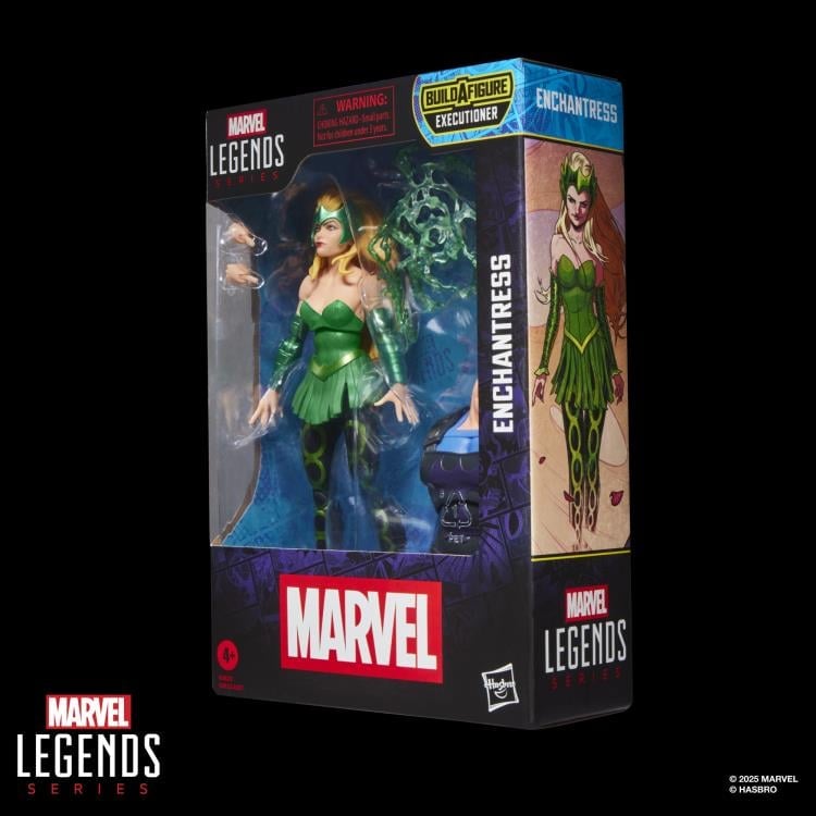 Thor Marvel Legends Enchantress Action Figure (Executioner BAF) Gallery Image 10
