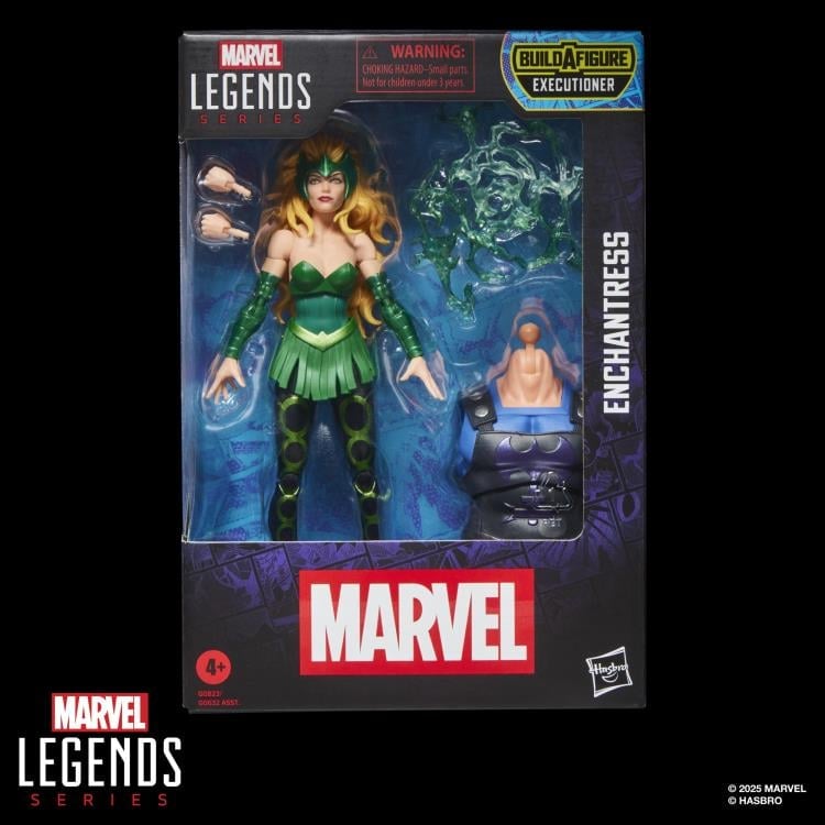 Thor Marvel Legends Enchantress Action Figure (Executioner BAF) Gallery Image 9