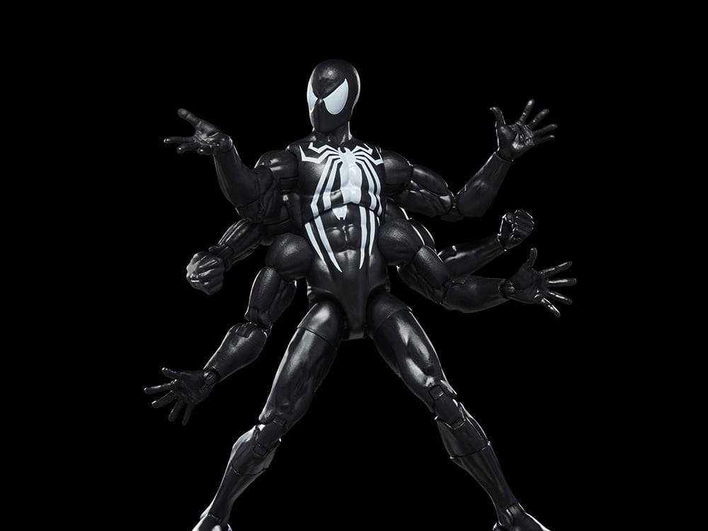 The Avengers Marvel Legends Dark Avenger Spider-Man Action Figure