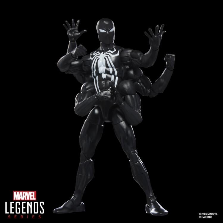 The Avengers Marvel Legends Dark Avenger Spider-Man Action Figure (Executioner BAF) Gallery Image 7