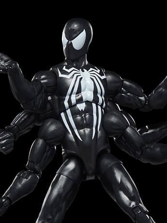 The Avengers Marvel Legends Dark Avenger Spider-Man Action Figure