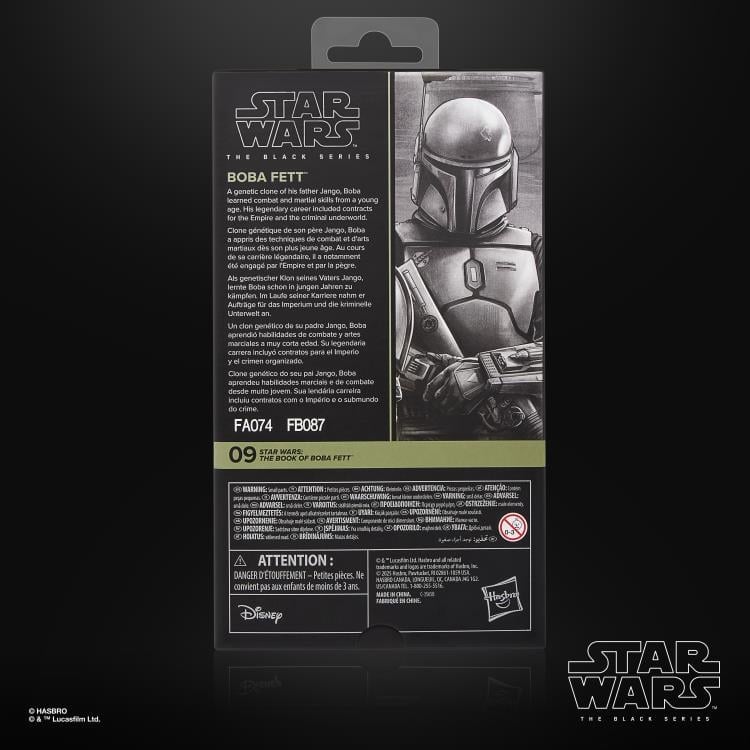 Star Wars: The Black Series Boba Fett (The Book of Boba Fett) Action Figure Gallery Image 12