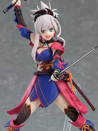 Fate/Grand Order figma No.437 Saber/Miyamoto Musashi Action Figure (Reissue) Gallery Image 2