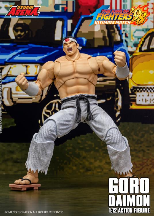 The King of Fighters '98 Ultimate Match Storm Arena Goro Daimon 1/12 Scale Action Figure Gallery Image 16