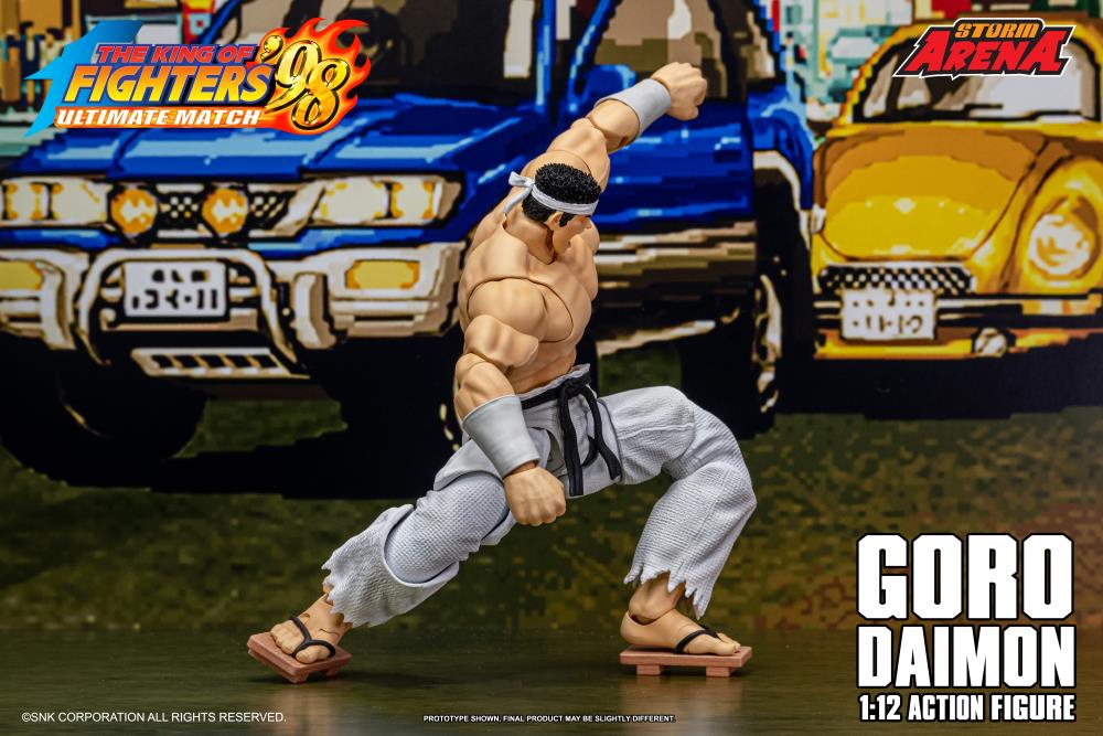 The King of Fighters '98 Ultimate Match Storm Arena Goro Daimon 1/12 Scale Action Figure Gallery Image 10