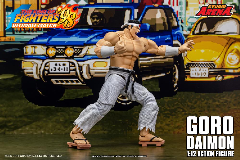 The King of Fighters '98 Ultimate Match Storm Arena Goro Daimon 1/12 Scale Action Figure Gallery Image 20