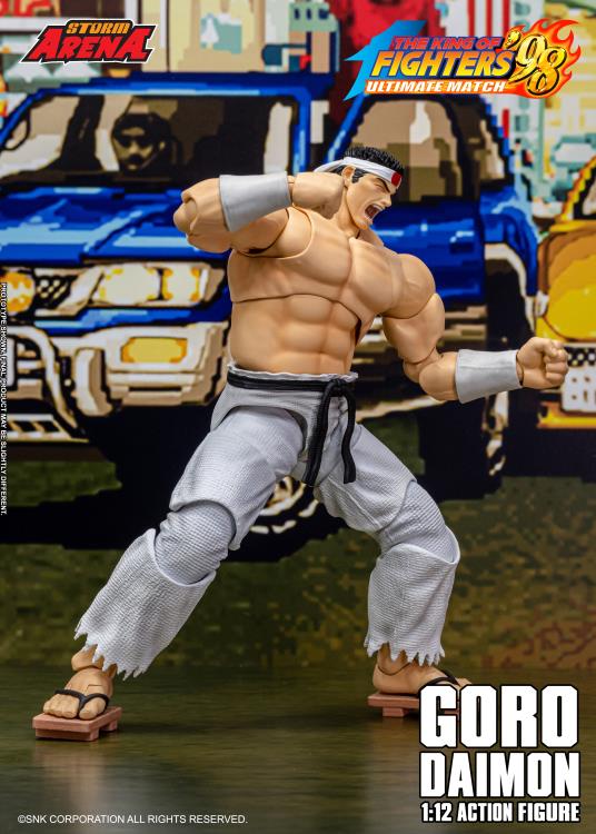 The King of Fighters '98 Ultimate Match Storm Arena Goro Daimon 1/12 Scale Action Figure Gallery Image 18