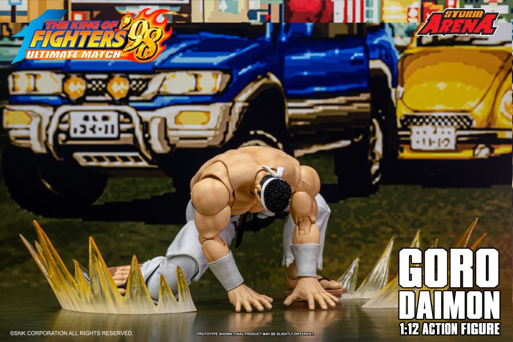 The King of Fighters '98 Ultimate Match Storm Arena Goro Daimon 1/12 Scale Action Figure Gallery Image 22