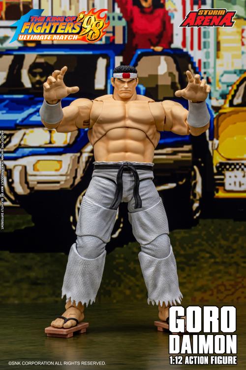 The King of Fighters '98 Ultimate Match Storm Arena Goro Daimon 1/12 Scale Action Figure Gallery Image 14