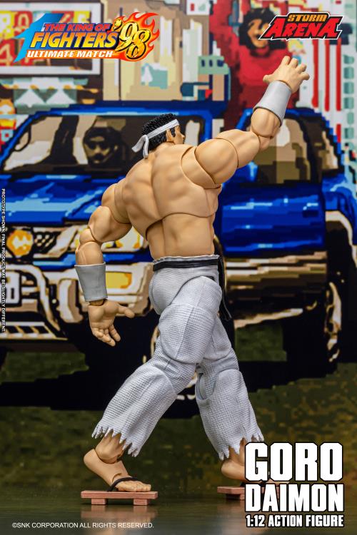 The King of Fighters '98 Ultimate Match Storm Arena Goro Daimon 1/12 Scale Action Figure Gallery Image 11
