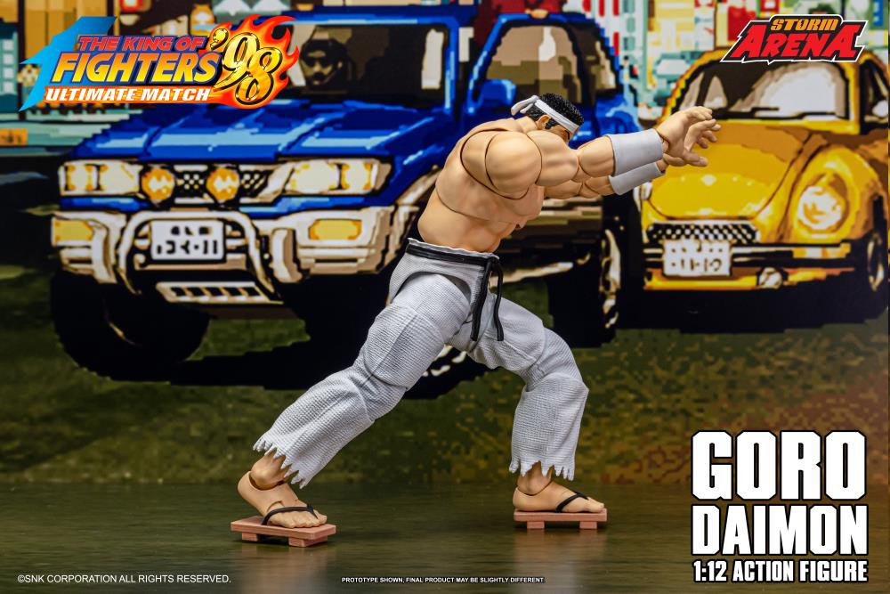 The King of Fighters '98 Ultimate Match Storm Arena Goro Daimon 1/12 Scale Action Figure Gallery Image 21