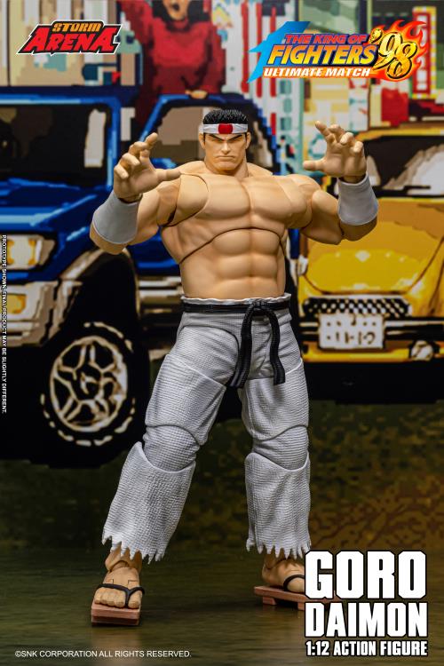 The King of Fighters '98 Ultimate Match Storm Arena Goro Daimon 1/12 Scale Action Figure Gallery Image 5