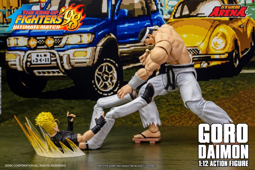 The King of Fighters '98 Ultimate Match Storm Arena Goro Daimon 1/12 Scale Action Figure Gallery Image 25