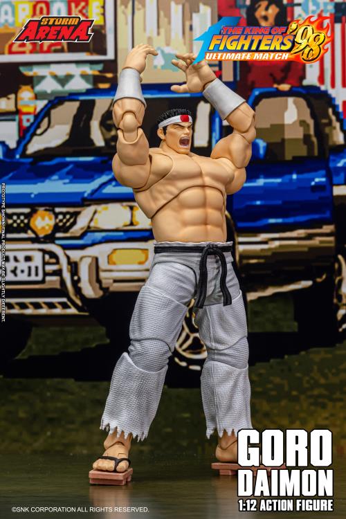 The King of Fighters '98 Ultimate Match Storm Arena Goro Daimon 1/12 Scale Action Figure Gallery Image 13