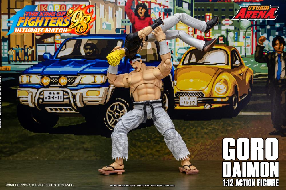 The King of Fighters '98 Ultimate Match Storm Arena Goro Daimon 1/12 Scale Action Figure Gallery Image 23