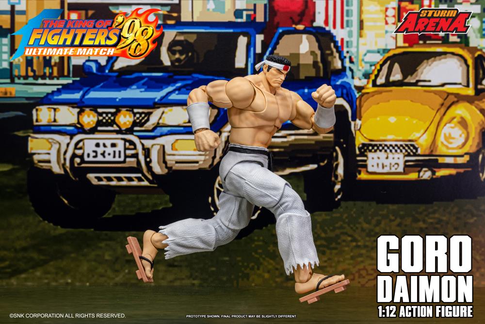 The King of Fighters '98 Ultimate Match Storm Arena Goro Daimon 1/12 Scale Action Figure Gallery Image 12
