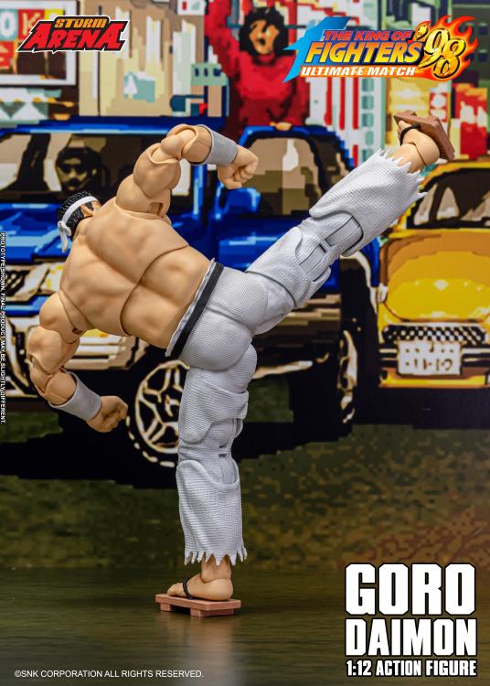 The King of Fighters '98 Ultimate Match Storm Arena Goro Daimon 1/12 Scale Action Figure Gallery Image 19