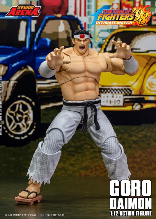 The King of Fighters '98 Ultimate Match Storm Arena Goro Daimon 1/12 Scale Action Figure Gallery Image 3