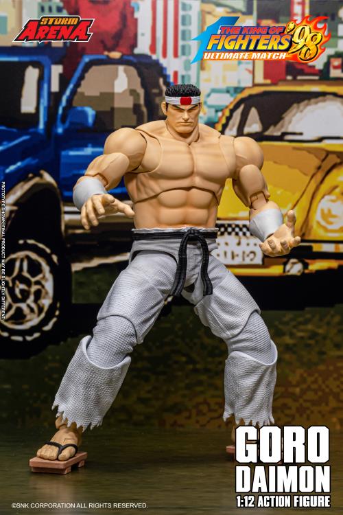 The King of Fighters '98 Ultimate Match Storm Arena Goro Daimon 1/12 Scale Action Figure Gallery Image 6