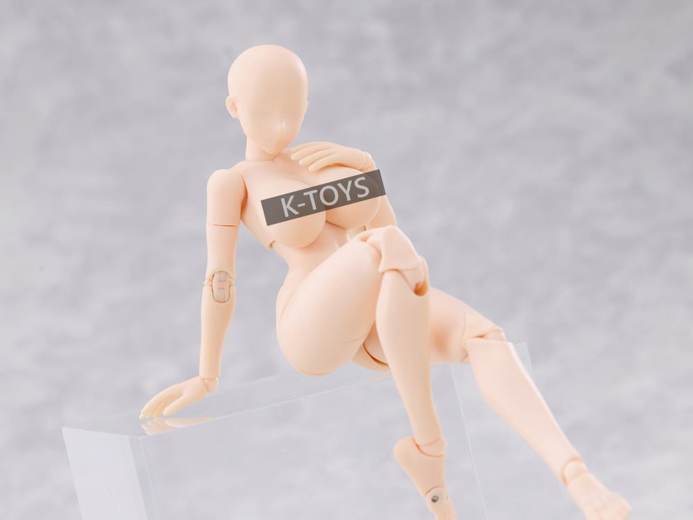 Glamorous Female Body (Ver. 1) 1/12 Scale Action Figure Gallery Image 1