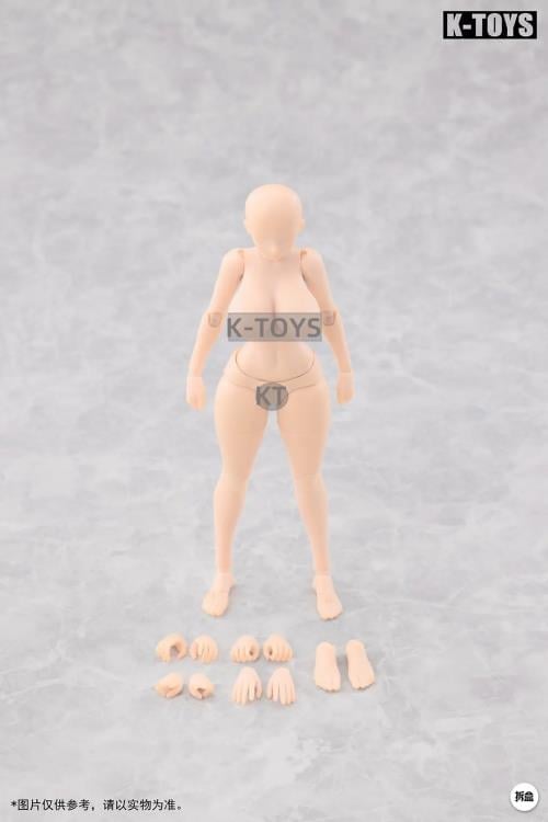 Glamorous Female Body (Ver. 1) 1/12 Scale Action Figure Gallery Image 6
