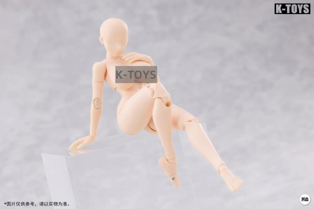 Glamorous Female Body (Ver. 1) 1/12 Scale Action Figure Gallery Image 3
