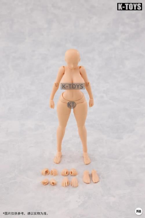 Glamorous Female Body (Ver. 2) 1/12 Scale Action Figure Gallery Image 4